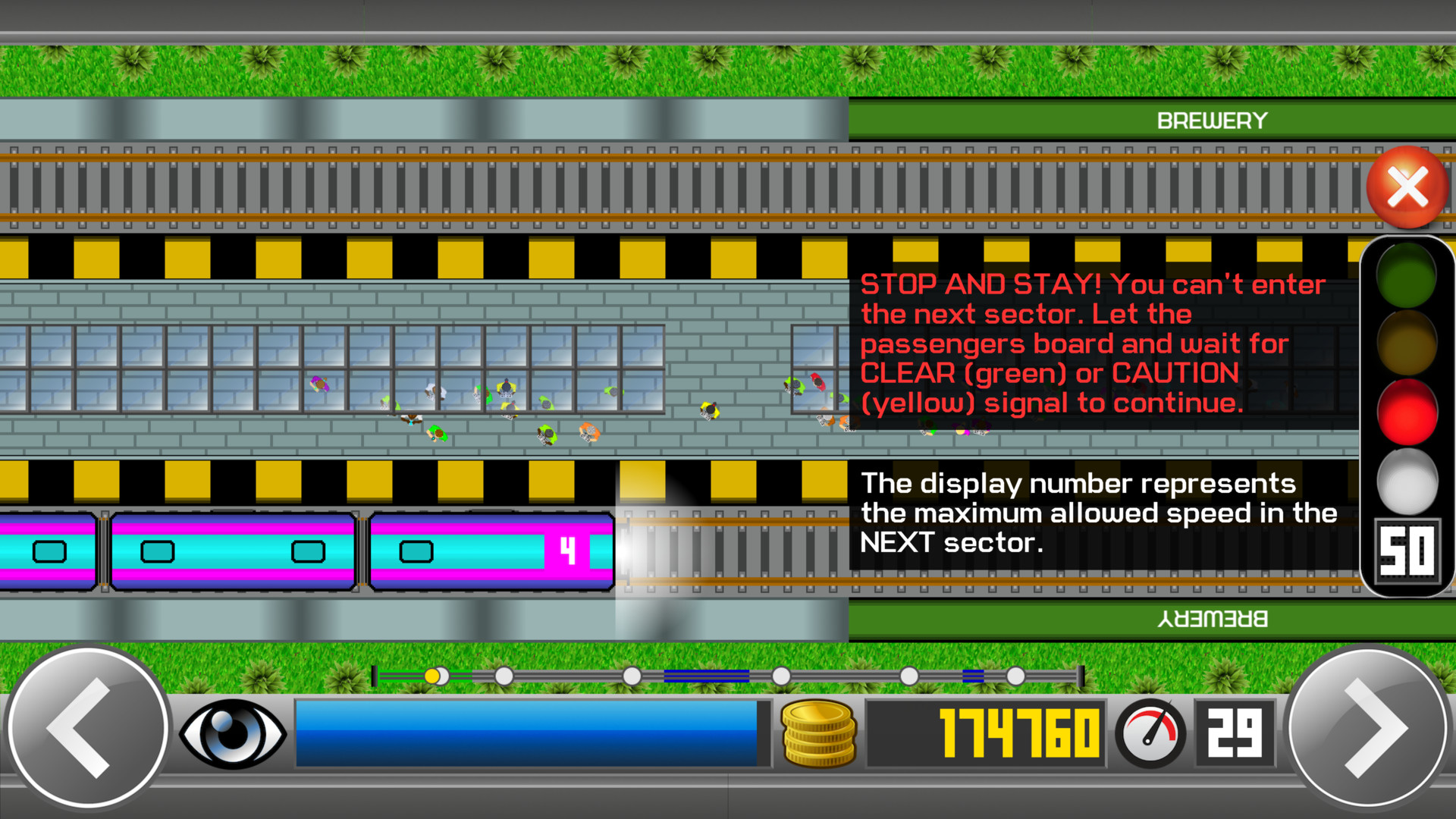 Subway Train Simulator 2D
