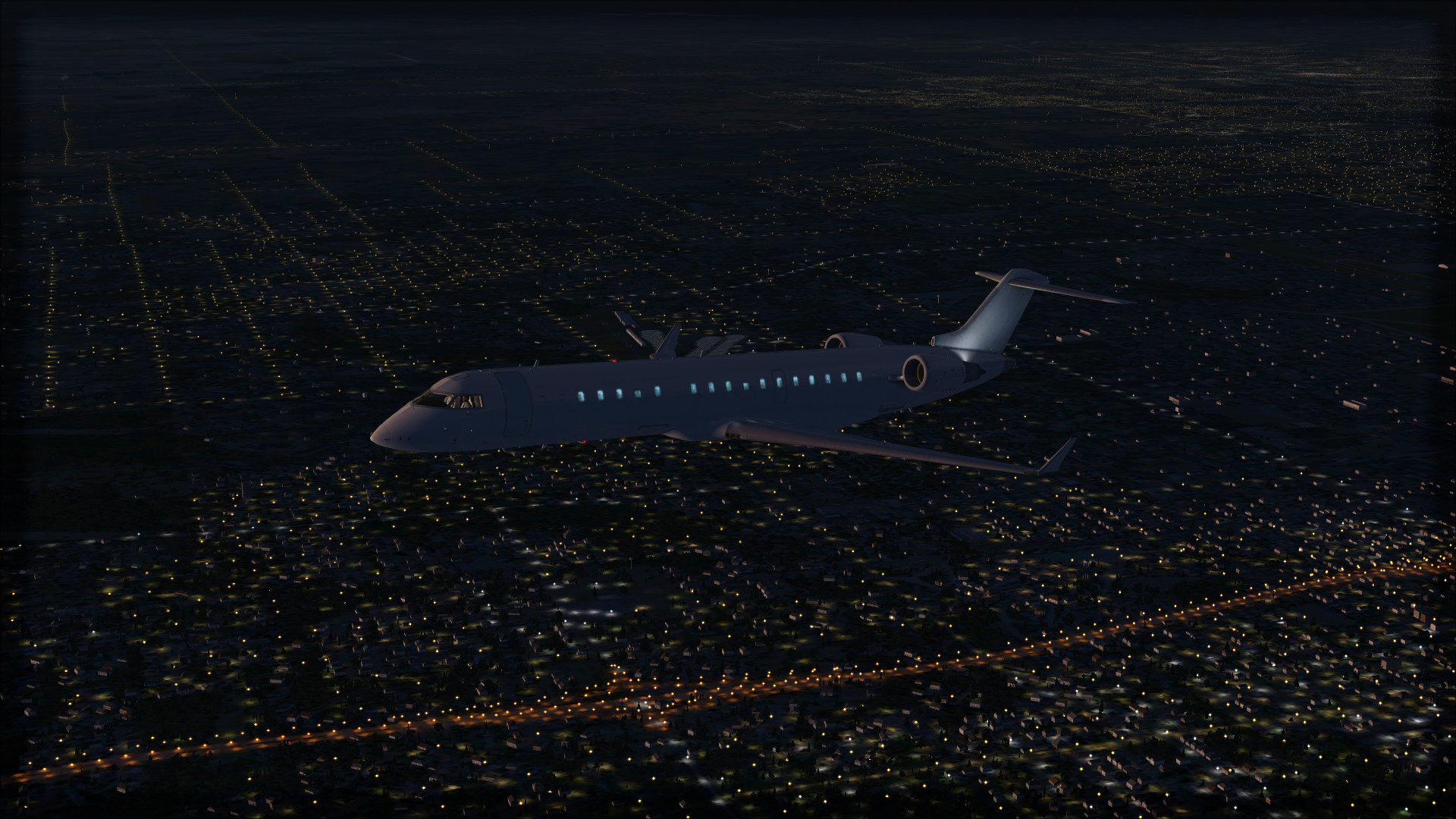 Microsoft Flight Simulator X: Steam Edition – Night Environment: California