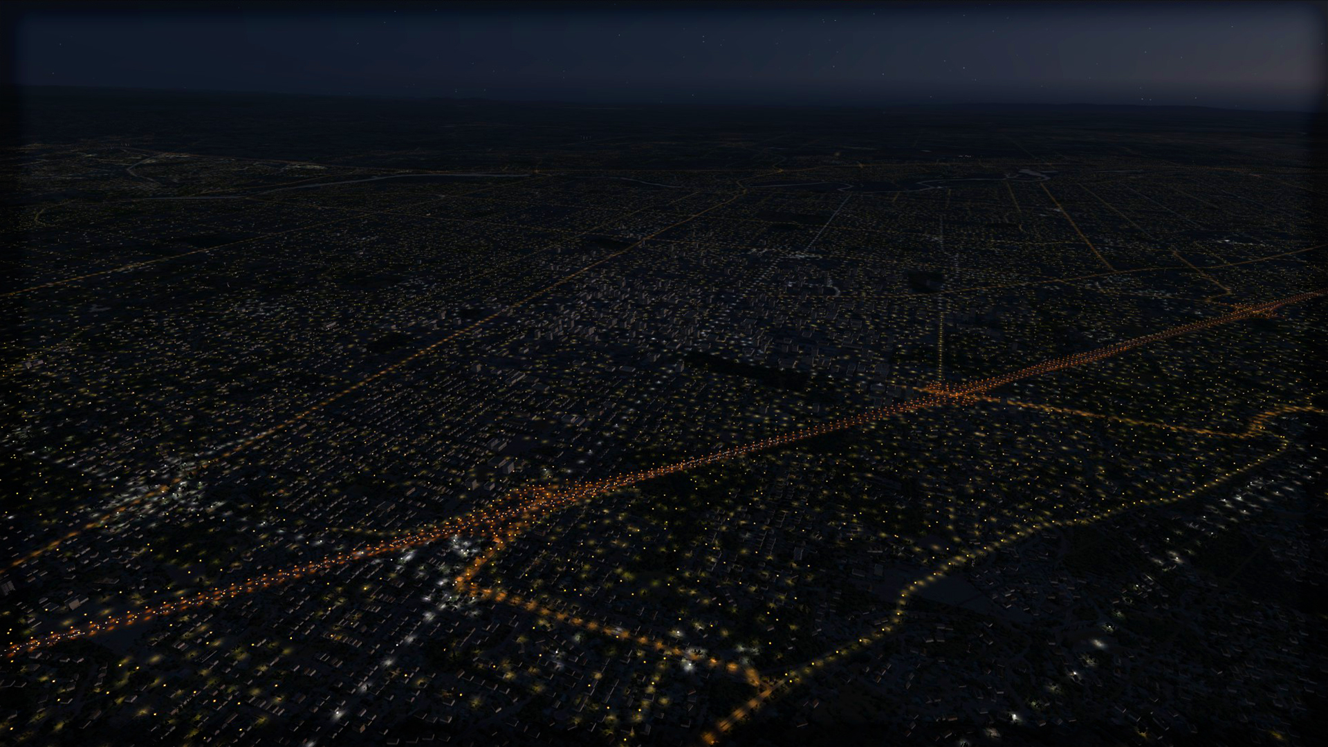 Microsoft Flight Simulator X: Steam Edition – Night Environment: California