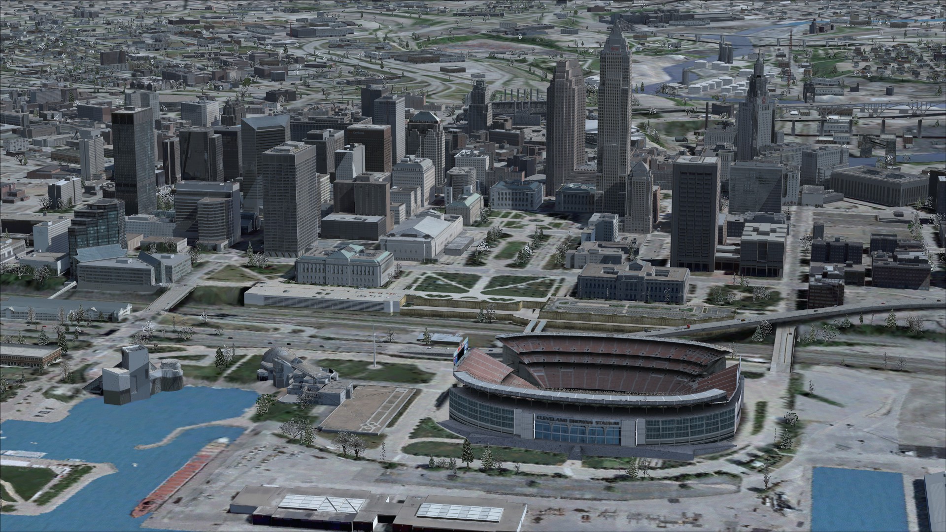 Microsoft Flight Simulator X: Steam Edition – US Cities X: Cleveland