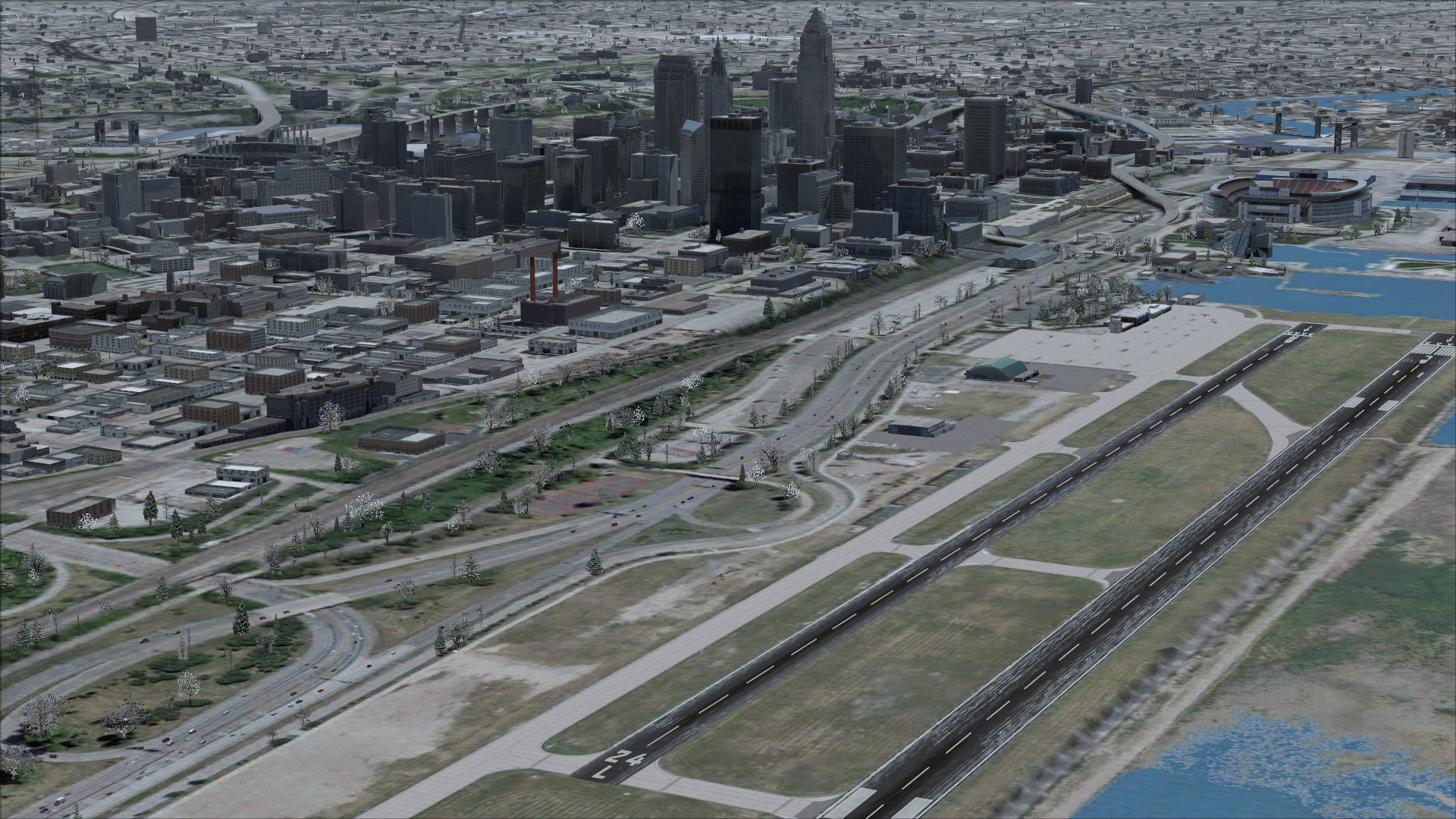 Microsoft Flight Simulator X: Steam Edition – US Cities X: Cleveland
