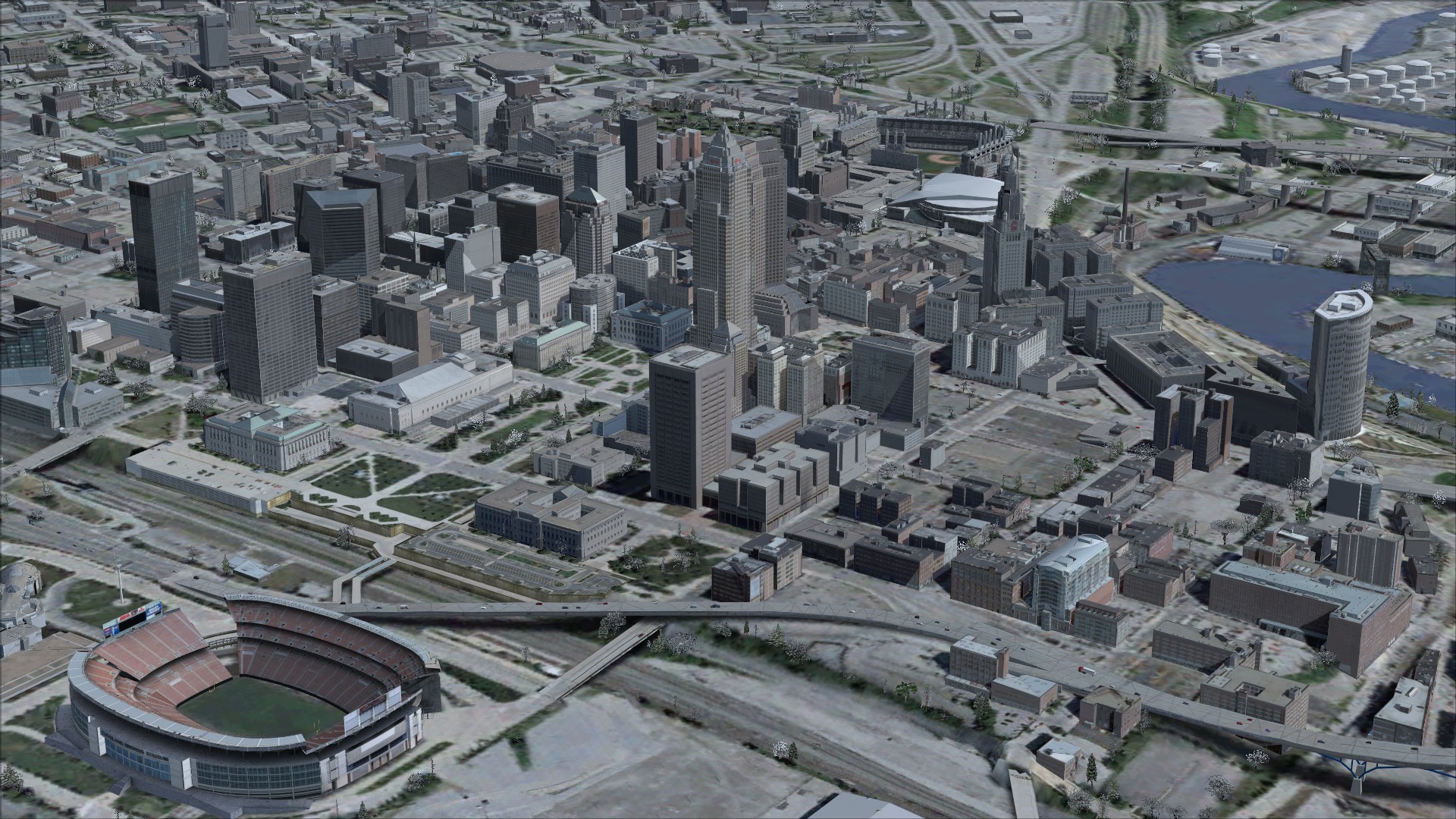 Microsoft Flight Simulator X: Steam Edition – US Cities X: Cleveland