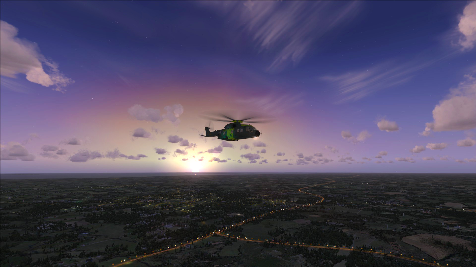 Microsoft Flight Simulator X: Steam Edition – Night Environment Denmark