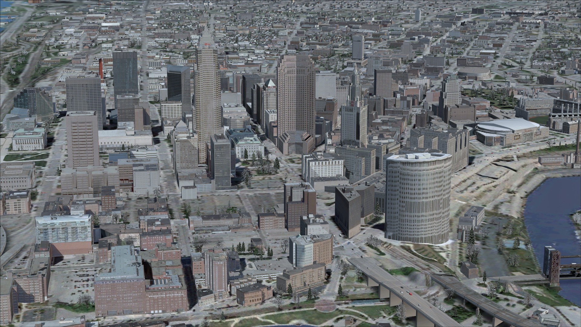 Microsoft Flight Simulator X: Steam Edition – US Cities X: Cleveland