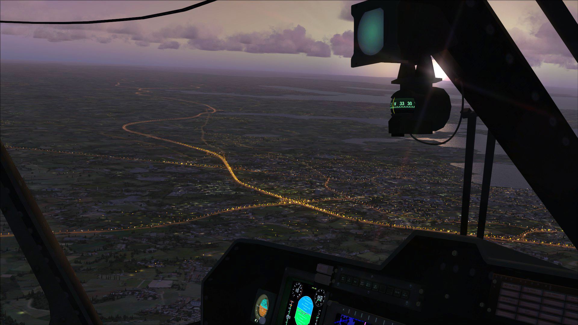 Microsoft Flight Simulator X: Steam Edition – Night Environment Denmark