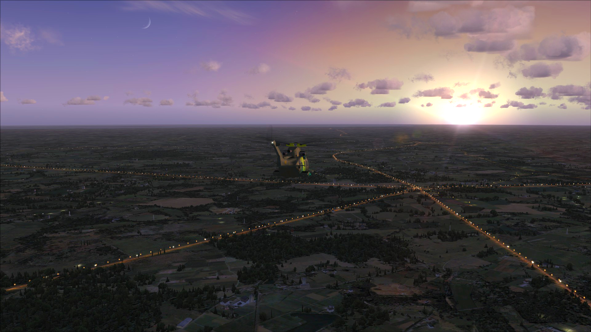 Microsoft Flight Simulator X: Steam Edition – Night Environment Denmark
