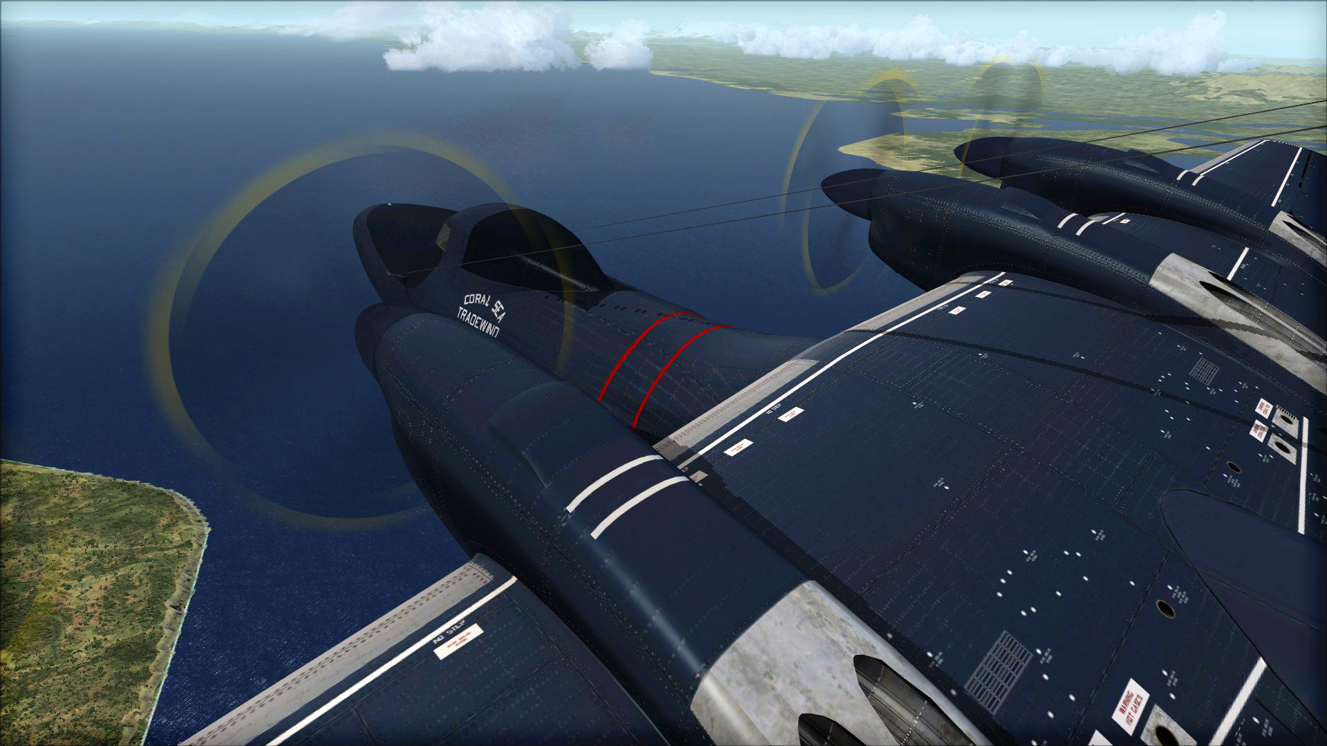 Microsoft Flight Simulator X: Steam Edition – Convair R3Y Tradewind