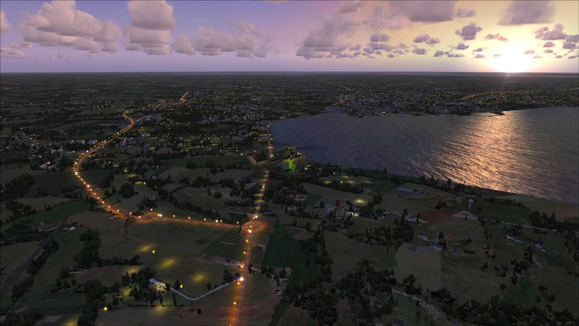 Microsoft Flight Simulator X: Steam Edition – Night Environment Denmark