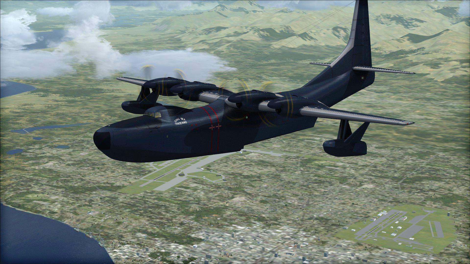 Microsoft Flight Simulator X: Steam Edition – Convair R3Y Tradewind