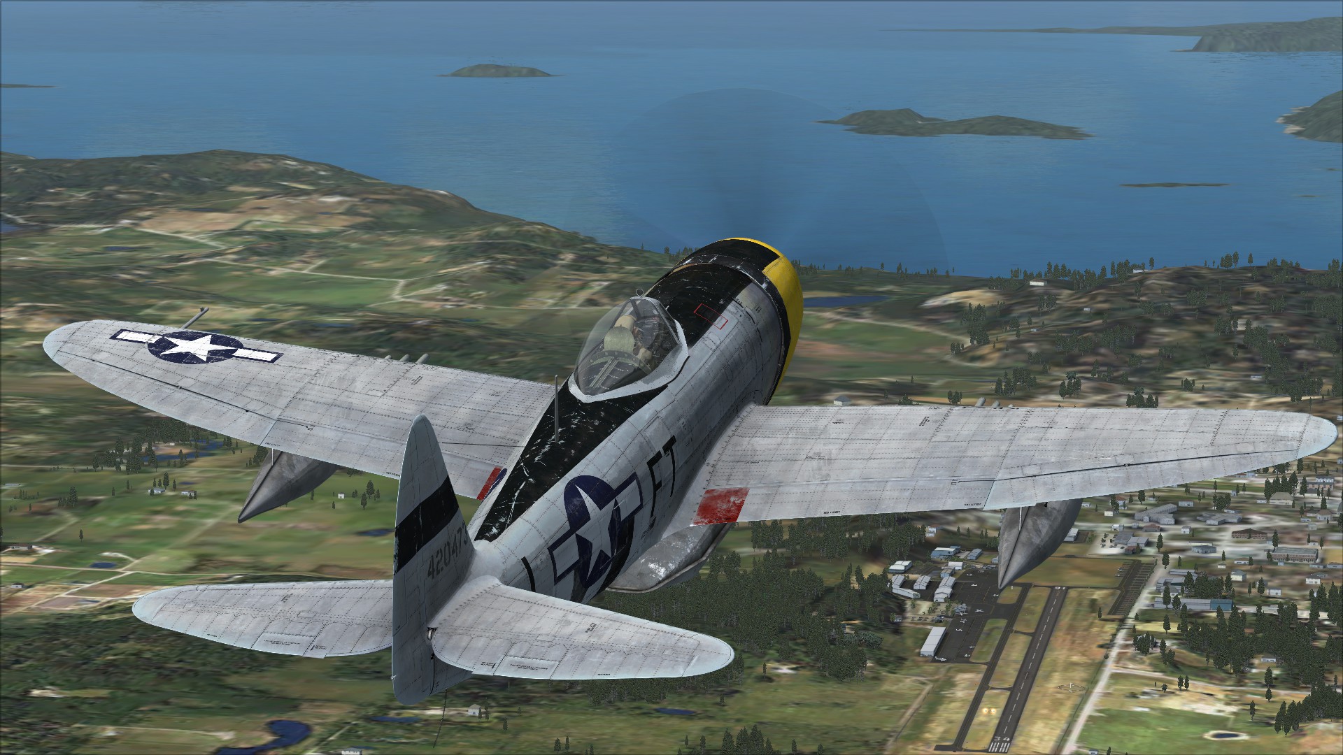 Microsoft Flight Simulator X: Steam Edition – Republic P-47D Thunderbolt