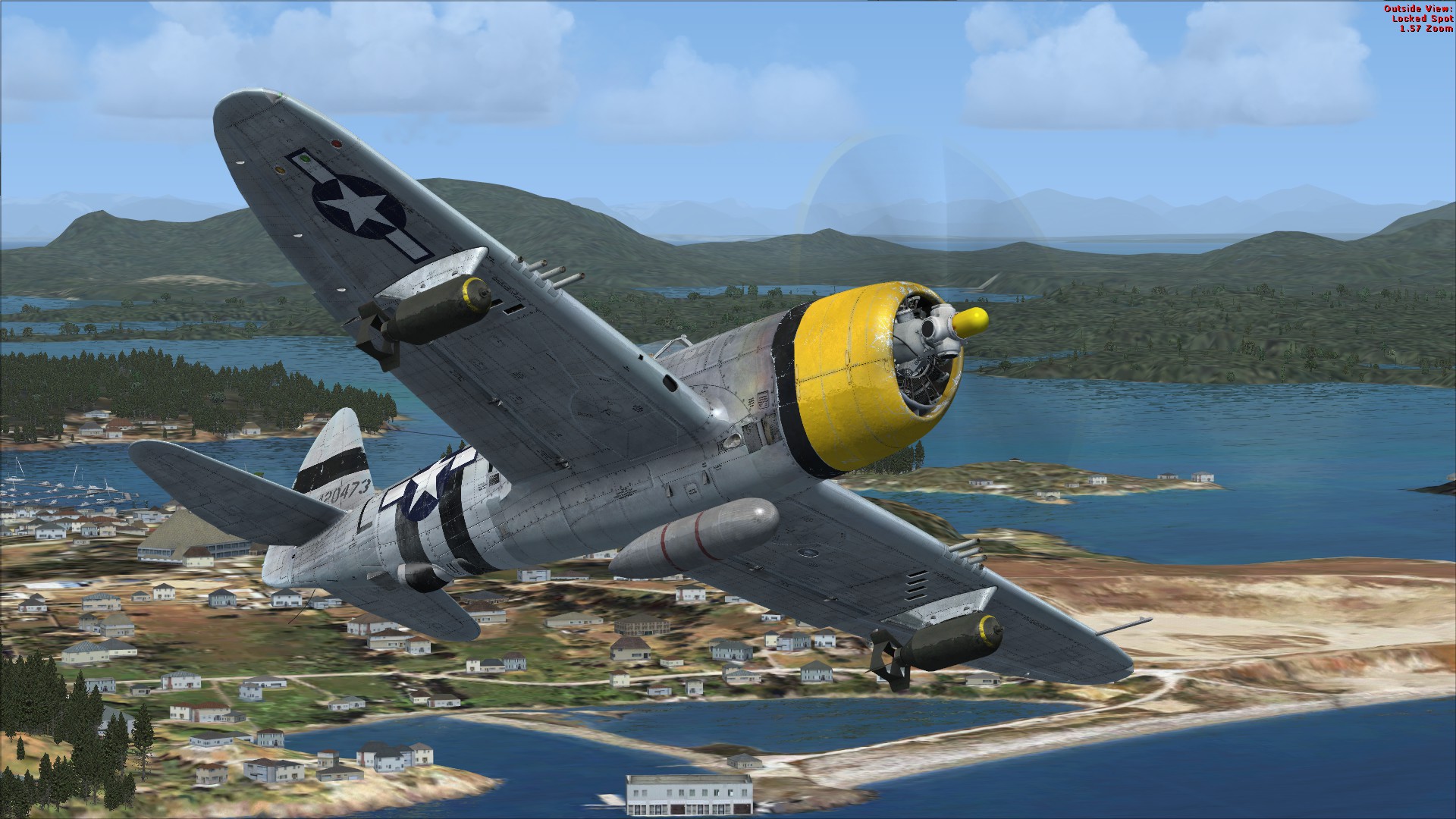 Microsoft Flight Simulator X: Steam Edition – Republic P-47D Thunderbolt