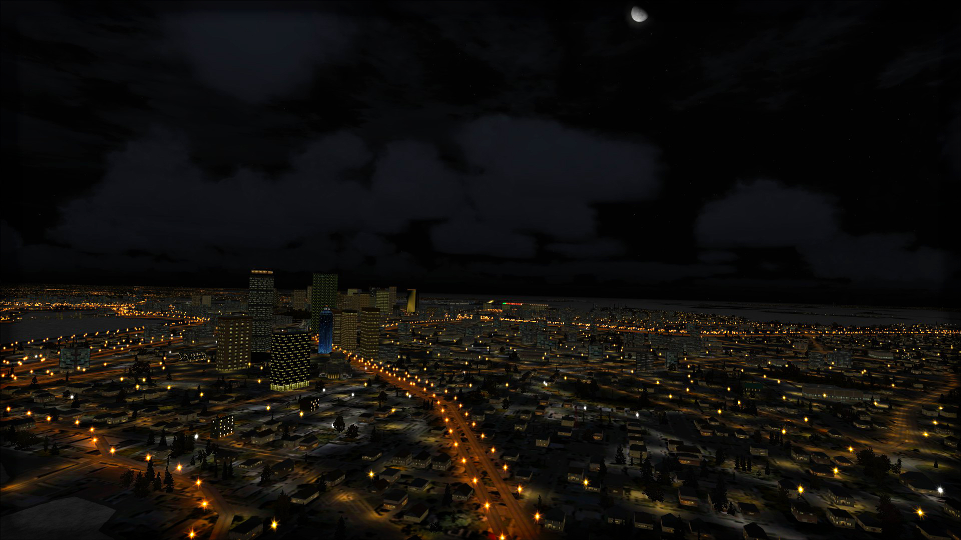 Microsoft Flight Simulator X: Steam Edition – Night Environment: Massachusetts