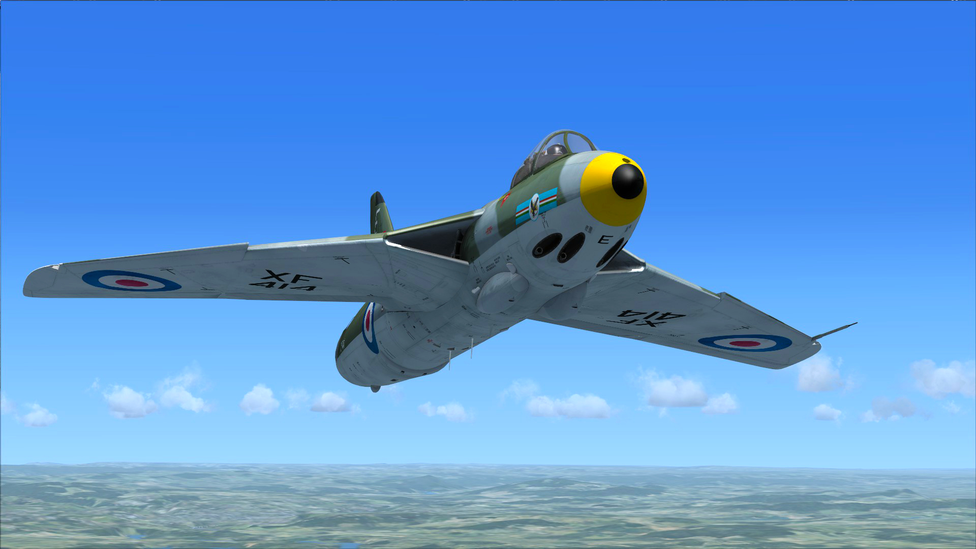 Microsoft Flight Simulator X: Steam Edition – Hawker Hunter F.6/FGA.9