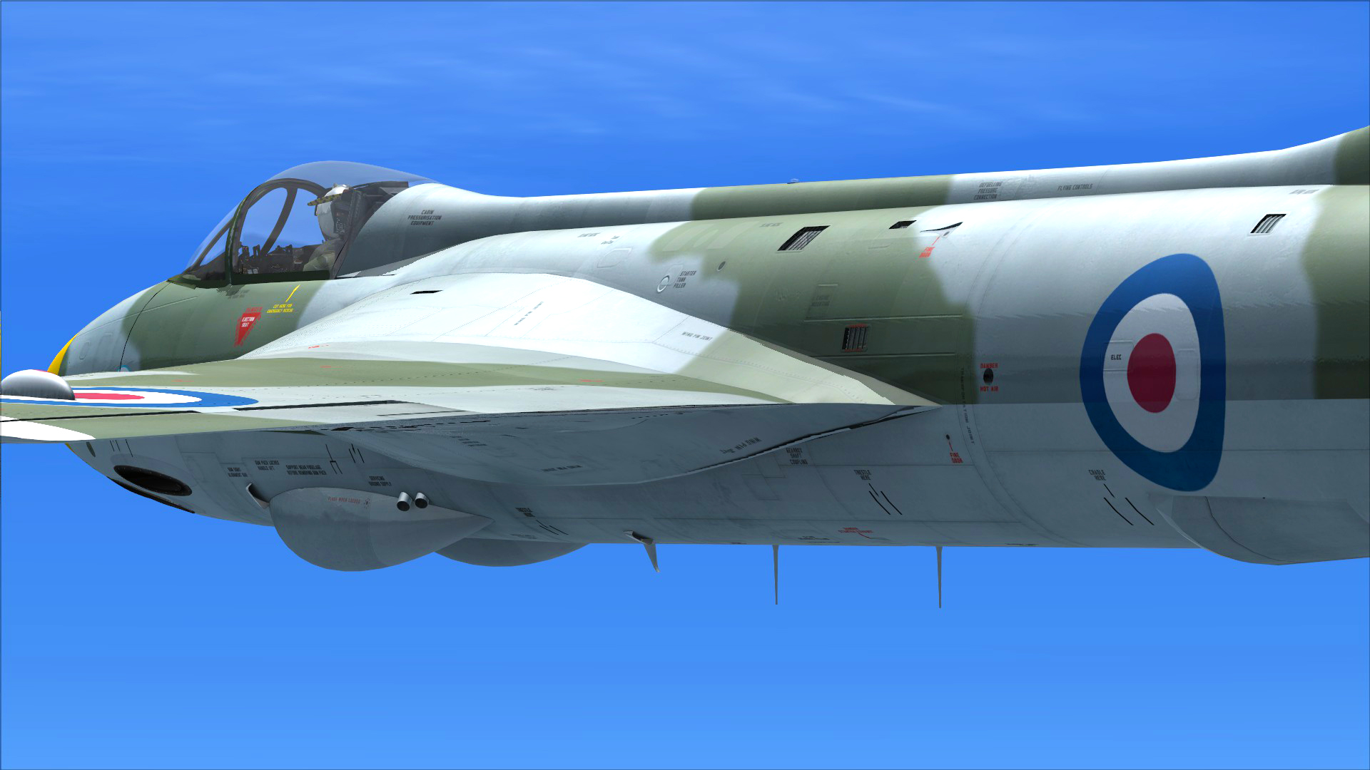 Microsoft Flight Simulator X: Steam Edition – Hawker Hunter F.6/FGA.9