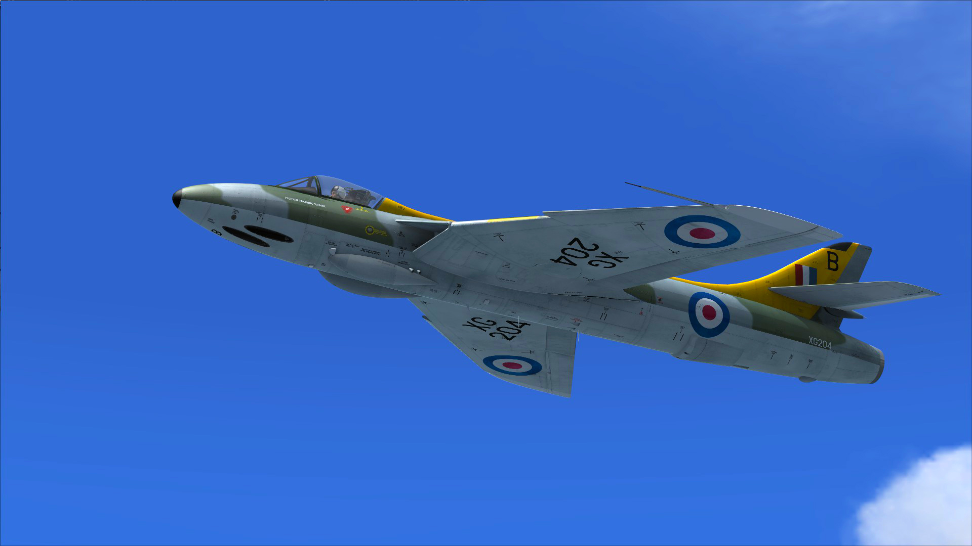 Microsoft Flight Simulator X: Steam Edition – Hawker Hunter F.6/FGA.9