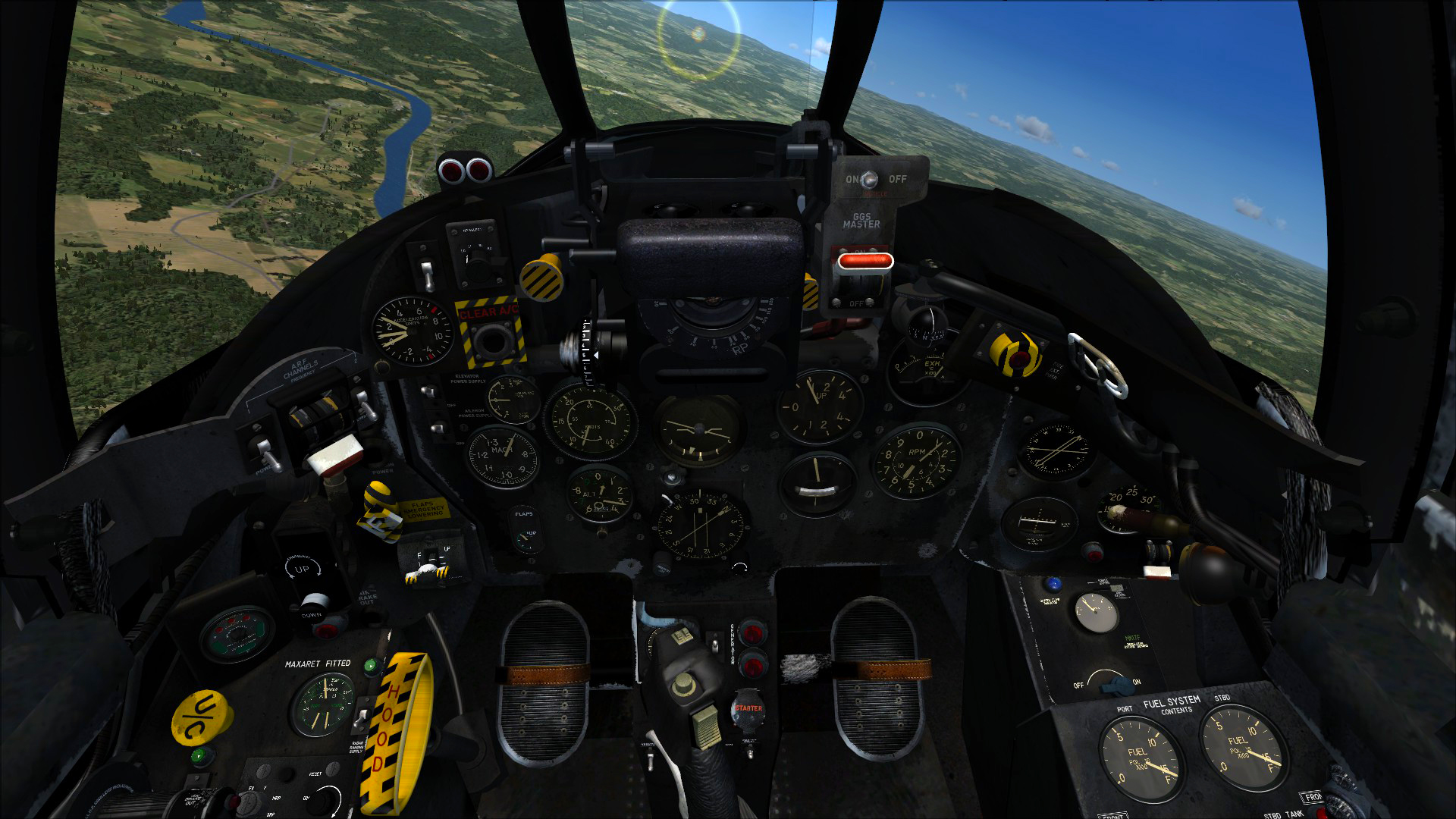 Microsoft Flight Simulator X: Steam Edition – Hawker Hunter F.6/FGA.9