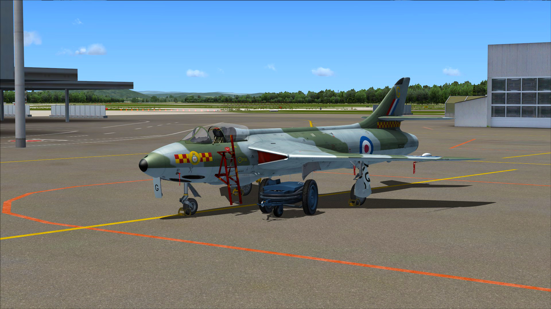 Microsoft Flight Simulator X: Steam Edition – Hawker Hunter F.6/FGA.9