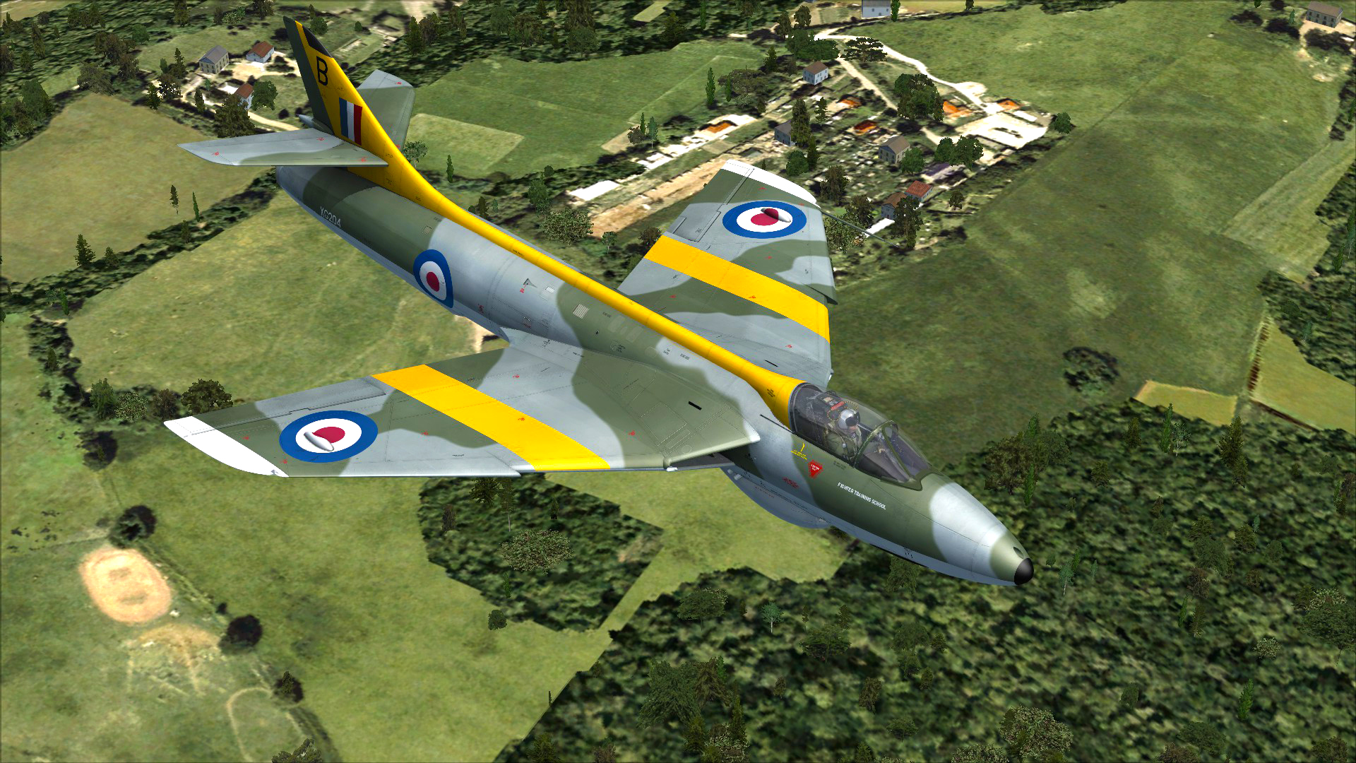 Microsoft Flight Simulator X: Steam Edition – Hawker Hunter F.6/FGA.9