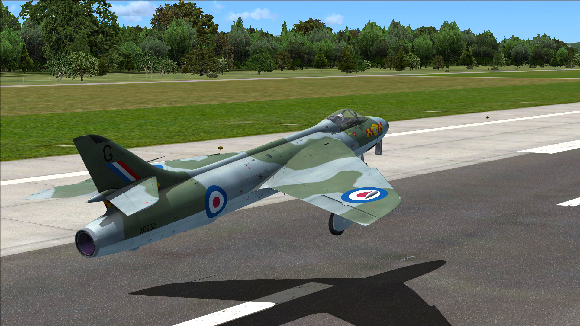 Microsoft Flight Simulator X: Steam Edition – Hawker Hunter F.6/FGA.9