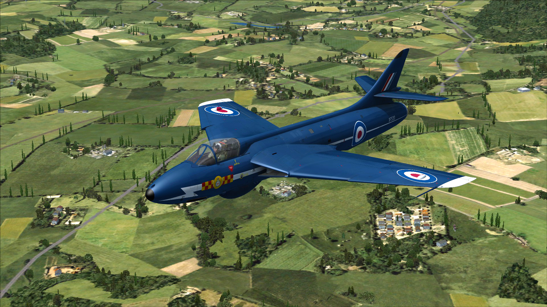 Microsoft Flight Simulator X: Steam Edition – Hawker Hunter F.6/FGA.9