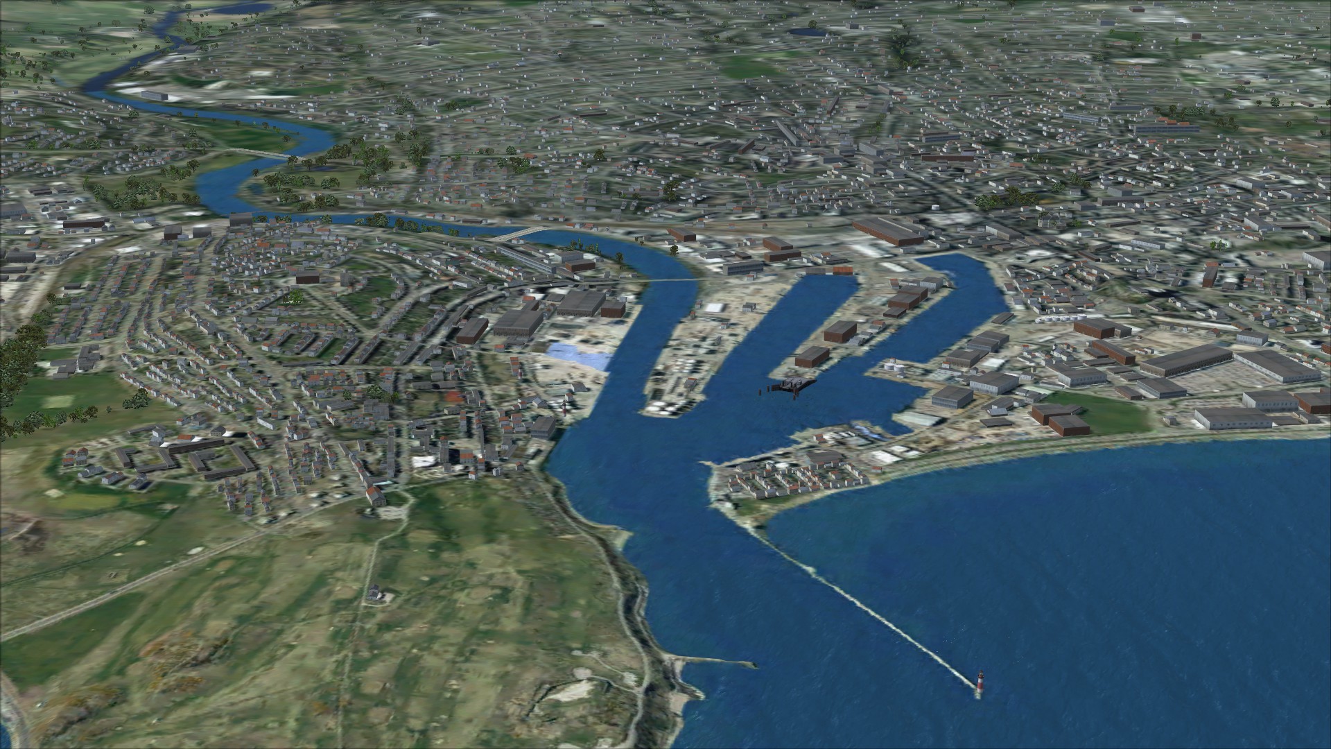 Microsoft Flight Simulator X: Steam Edition – VFR Real Scenery NexGen 3D – Vol. 4: Scotland