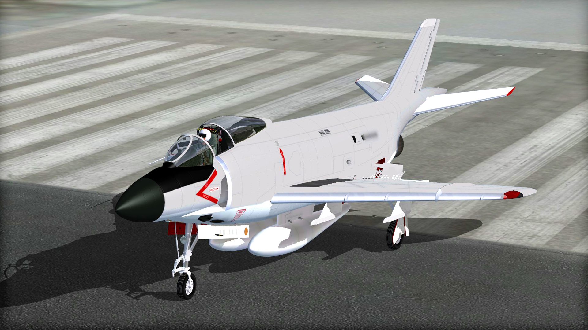 Microsoft Flight Simulator X: Steam Edition – McDonnell F3H-2 Demon