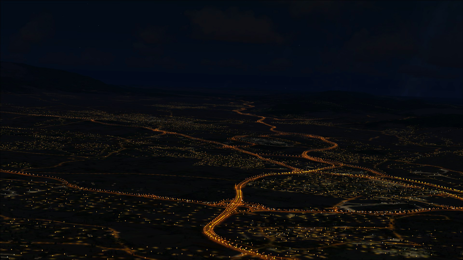 Microsoft Flight Simulator X: Steam Edition – Night Environment: Spain