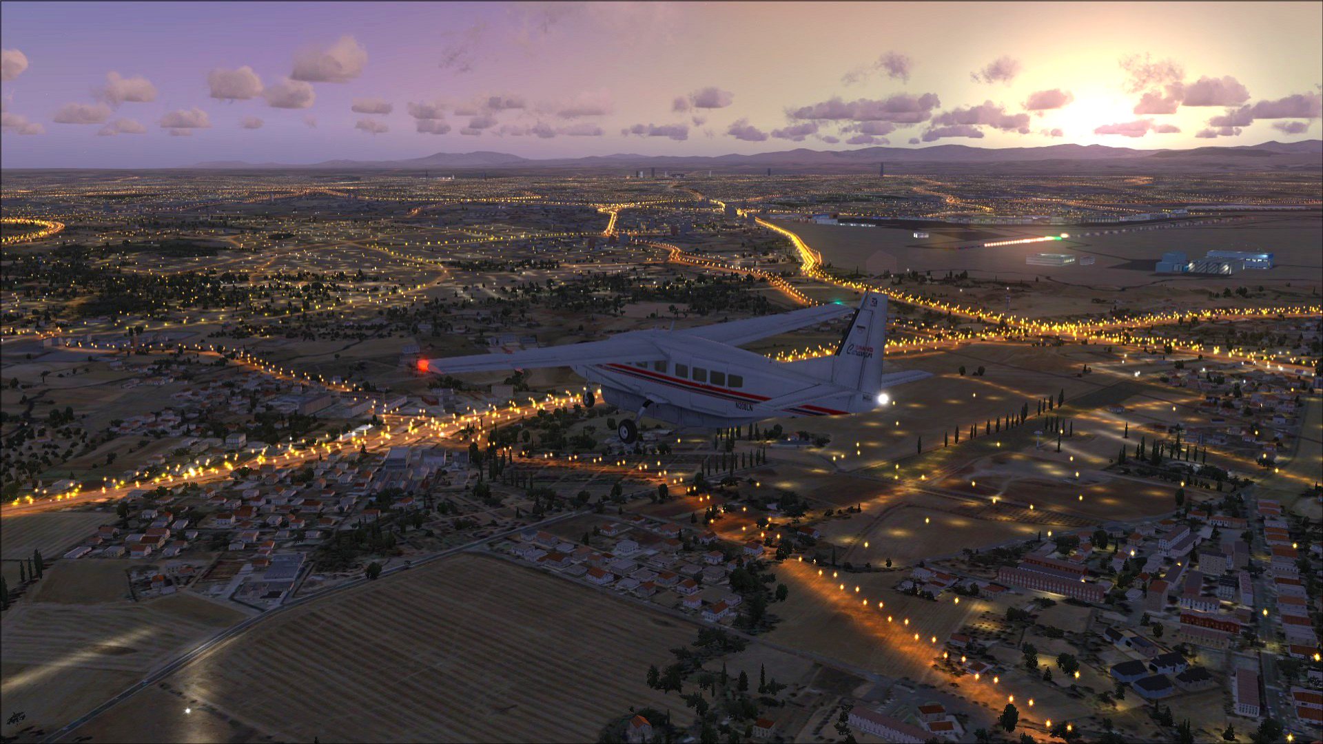 Microsoft Flight Simulator X: Steam Edition – Night Environment: Spain