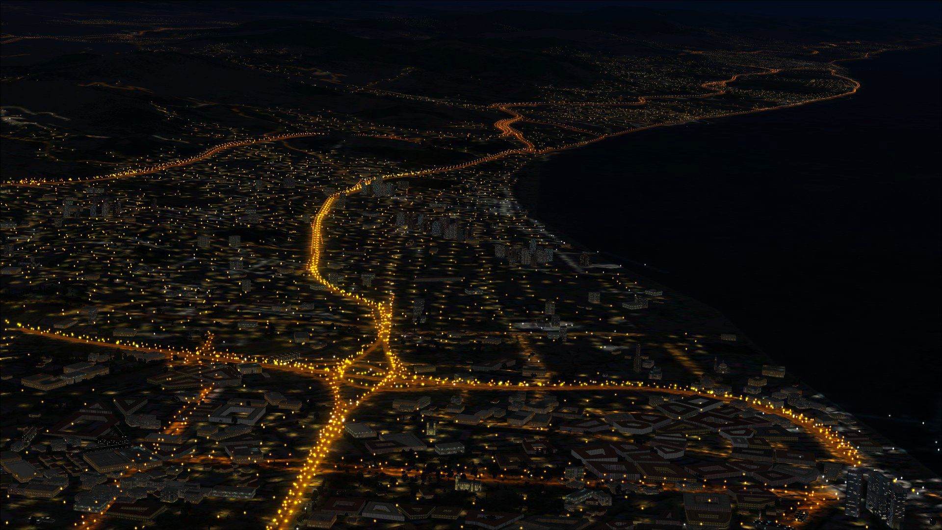 Microsoft Flight Simulator X: Steam Edition – Night Environment: Spain