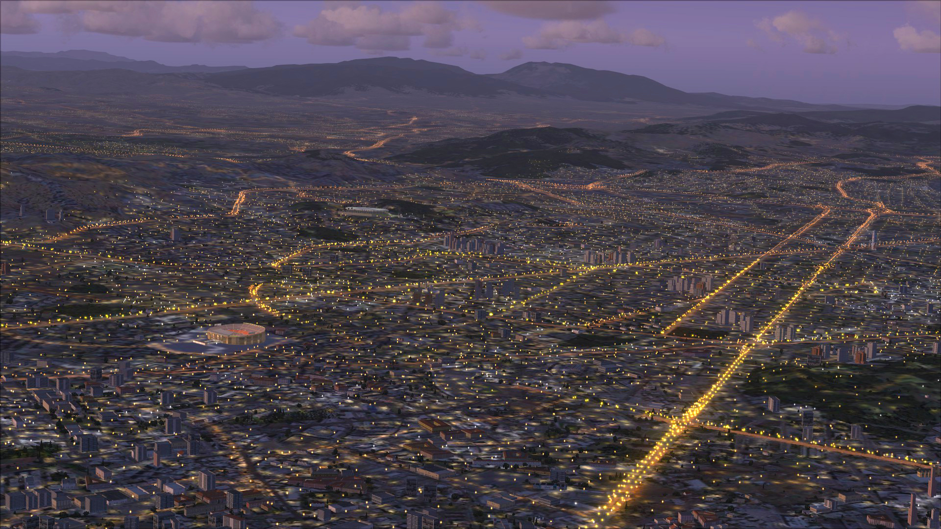 Microsoft Flight Simulator X: Steam Edition – Night Environment: Spain