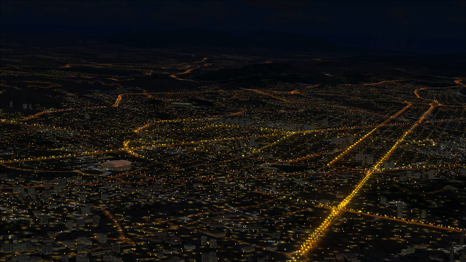 Microsoft Flight Simulator X: Steam Edition – Night Environment: Spain