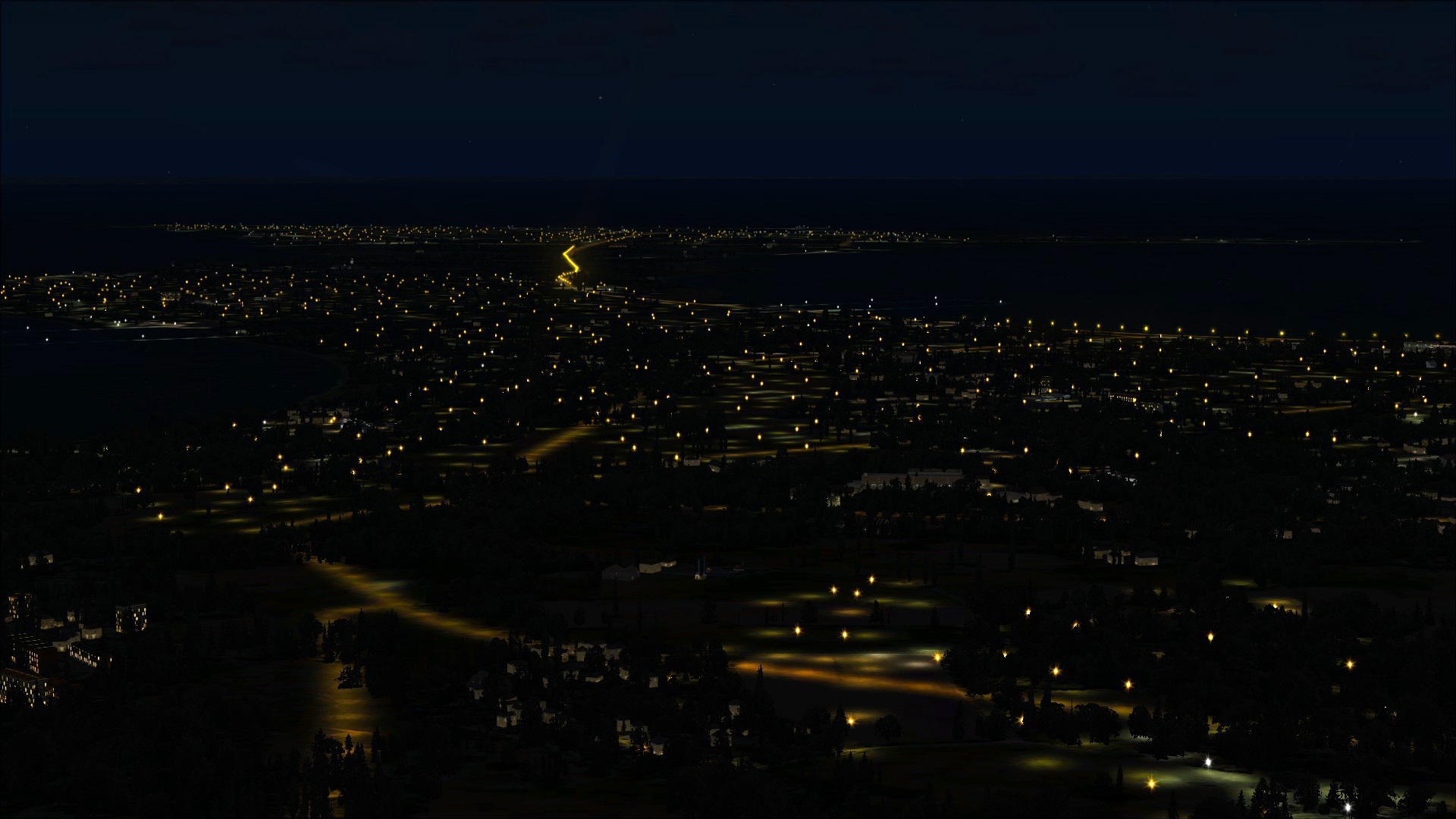 Microsoft Flight Simulator X: Steam Edition – Night Environment: Sweden