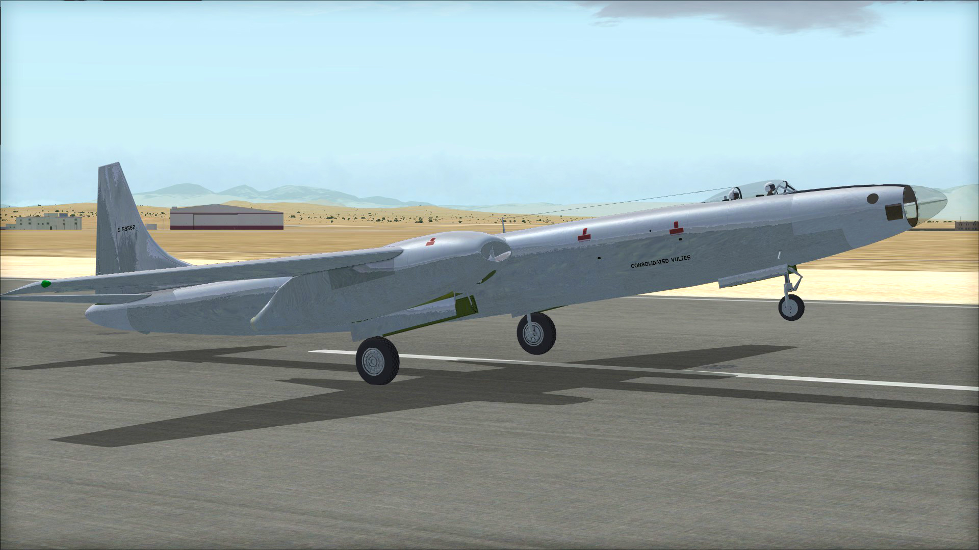 Microsoft Flight Simulator X: Steam Edition – Convair XB-46