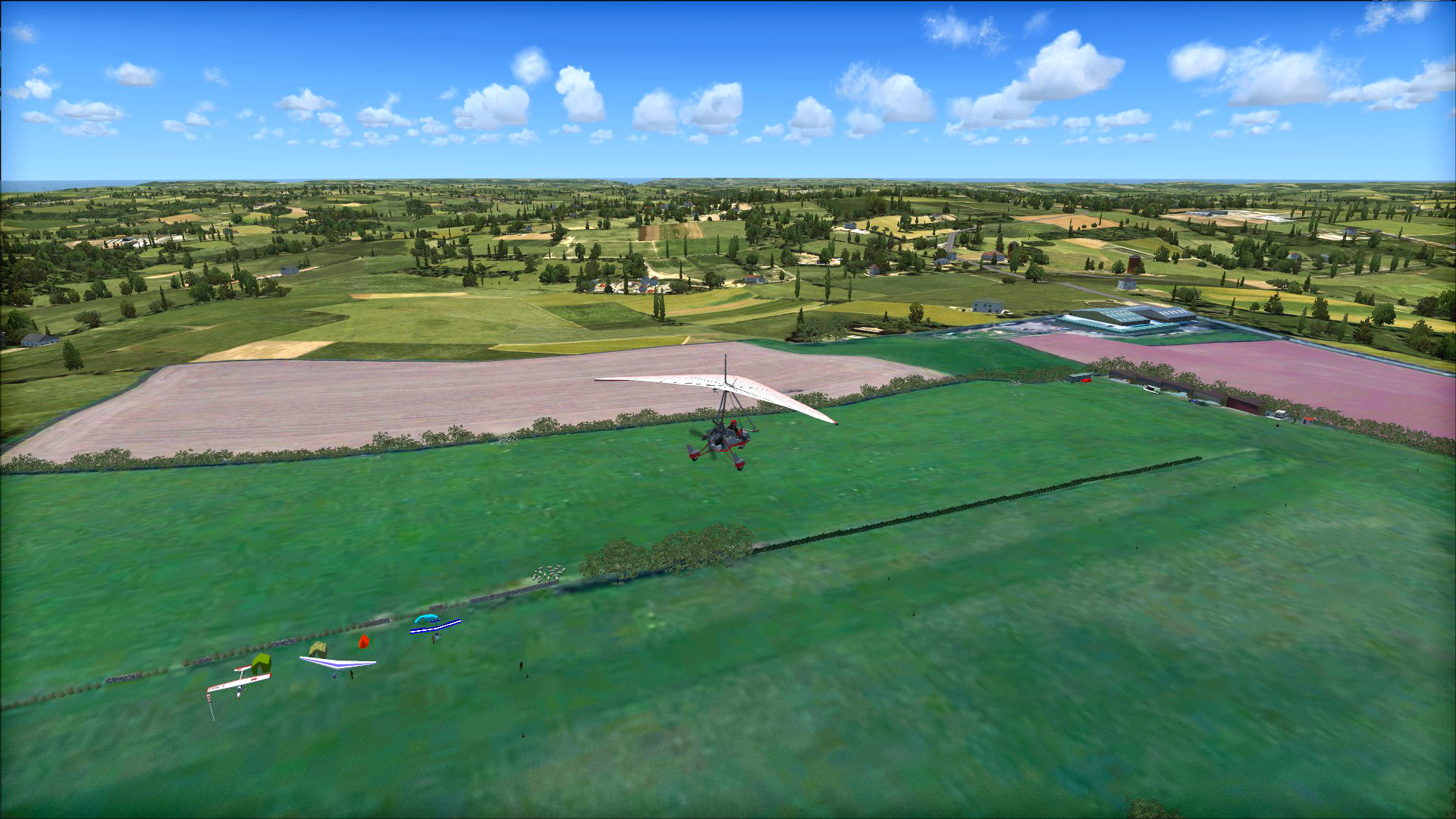 Microsoft Flight Simulator X: Steam Edition: Farm Strips Vol 3 – South West England &amp; Wales