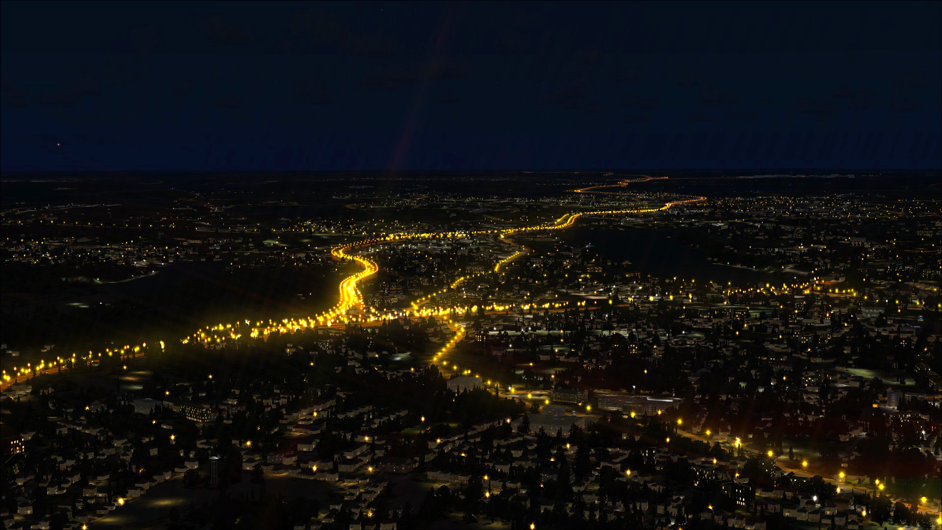 Microsoft Flight Simulator X: Steam Edition – Night Environment: Sweden