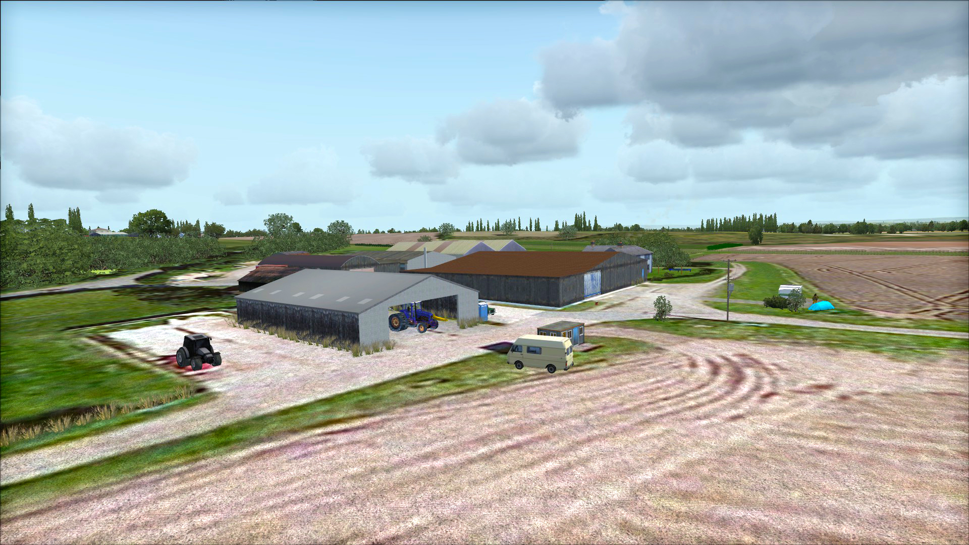 Microsoft Flight Simulator X: Steam Edition – Farm Strips Vol 2: Central and Southern England