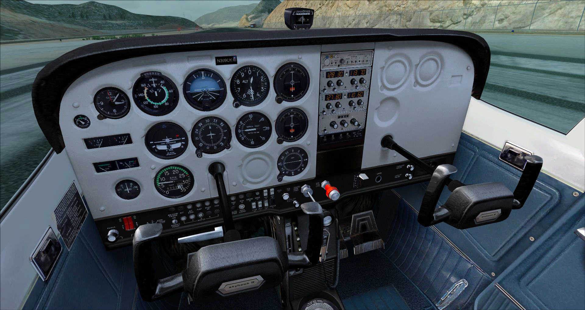 Microsoft Flight Simulator X: Steam Edition – Cessna C172N Skyhawk II