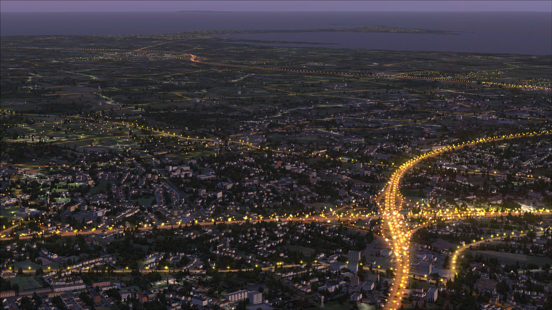 Microsoft Flight Simulator X: Steam Edition – Night Environment: Sweden