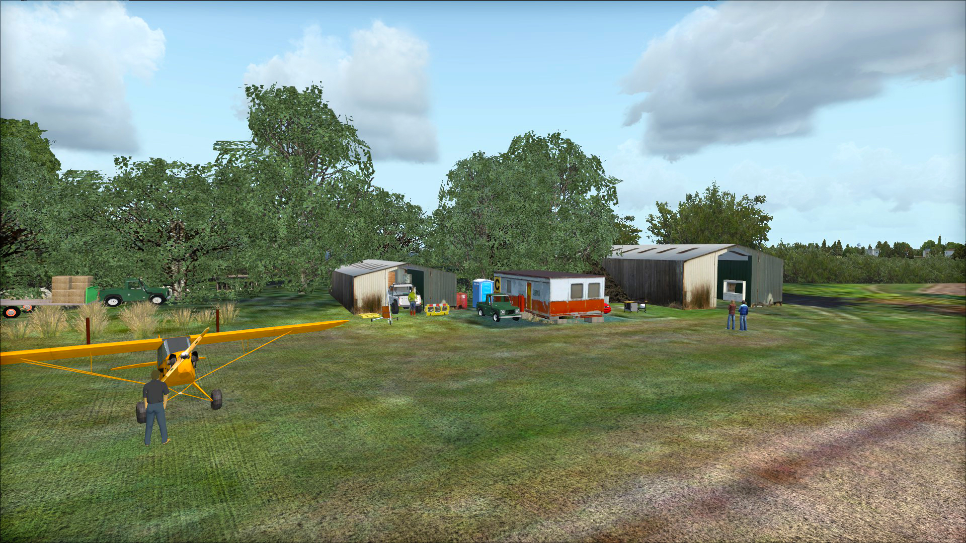 Microsoft Flight Simulator X: Steam Edition – Farm Strips Vol 2: Central and Southern England