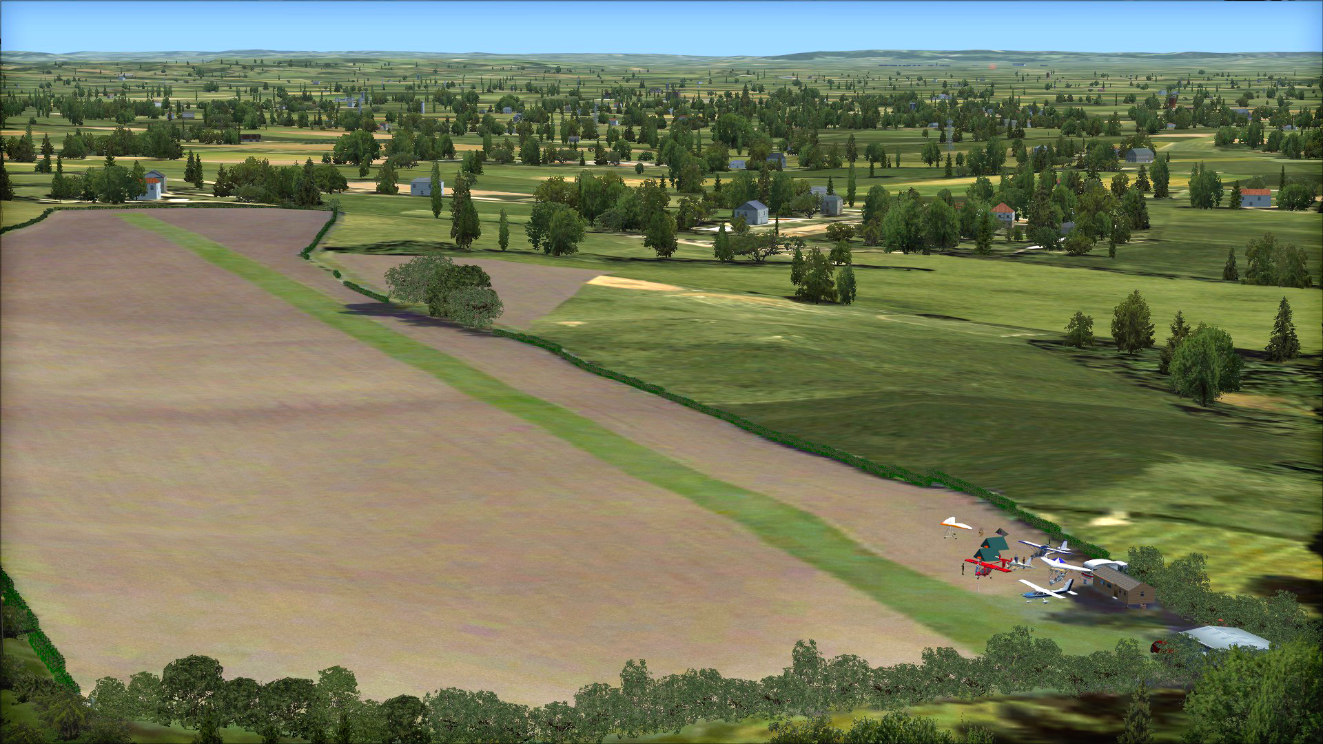Microsoft Flight Simulator X: Steam Edition: Farm Strips Vol 3 – South West England &amp; Wales