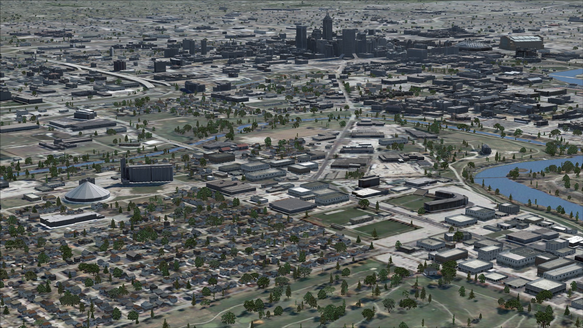 Microsoft Flight Simulator X: Steam Edition – US Cities X: Indianapolis
