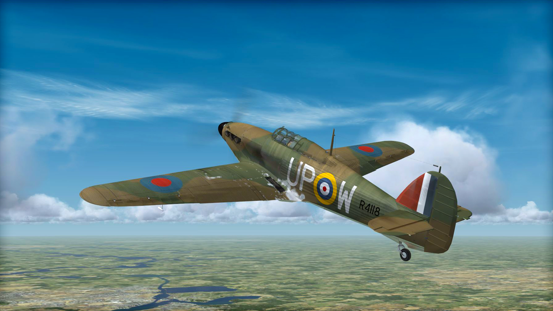 Microsoft Flight Simulator X: Steam Edition – Battle of Britain Hurricane