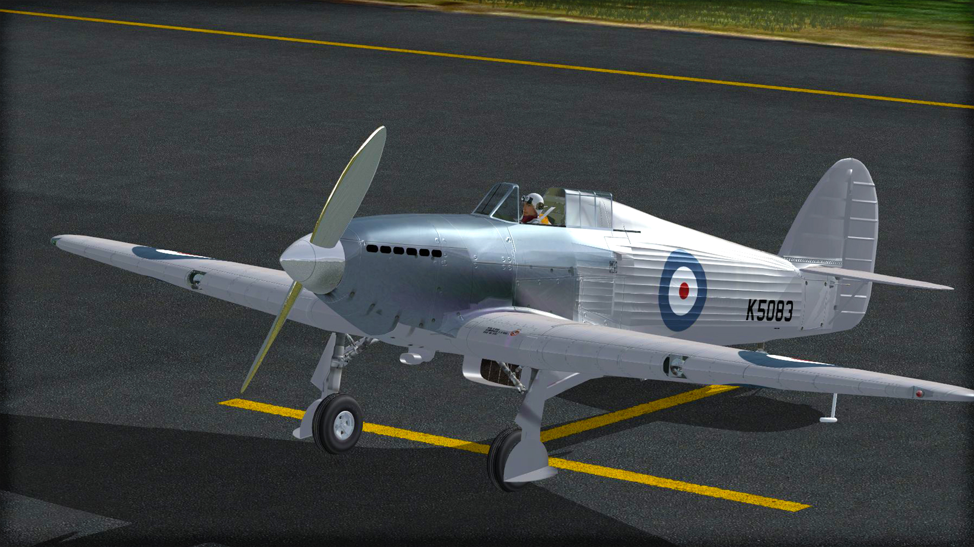 Microsoft Flight Simulator X: Steam Edition – Battle of Britain Hurricane