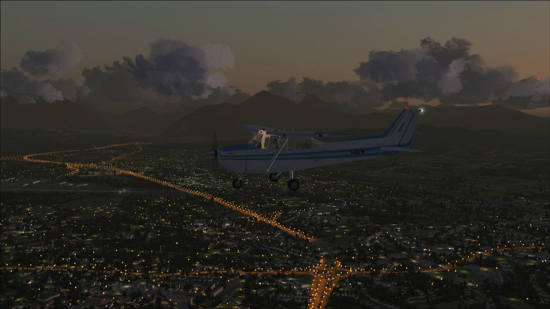 Microsoft Flight Simulator X: Steam Edition – Night Environment: Alps