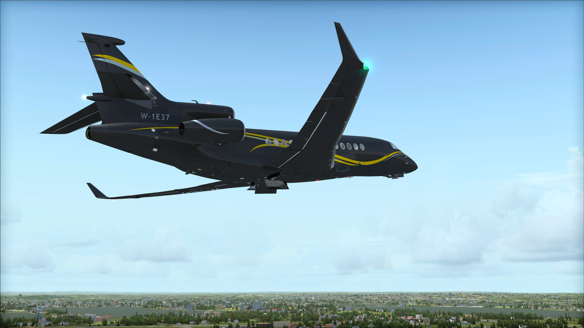 Microsoft Flight Simulator X: Steam Edition – Falcon 7X