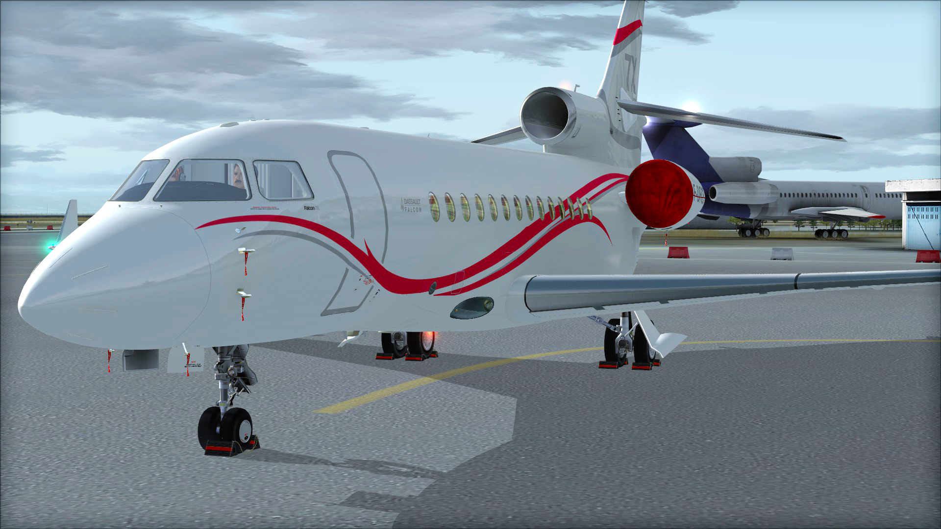 Microsoft Flight Simulator X: Steam Edition – Falcon 7X