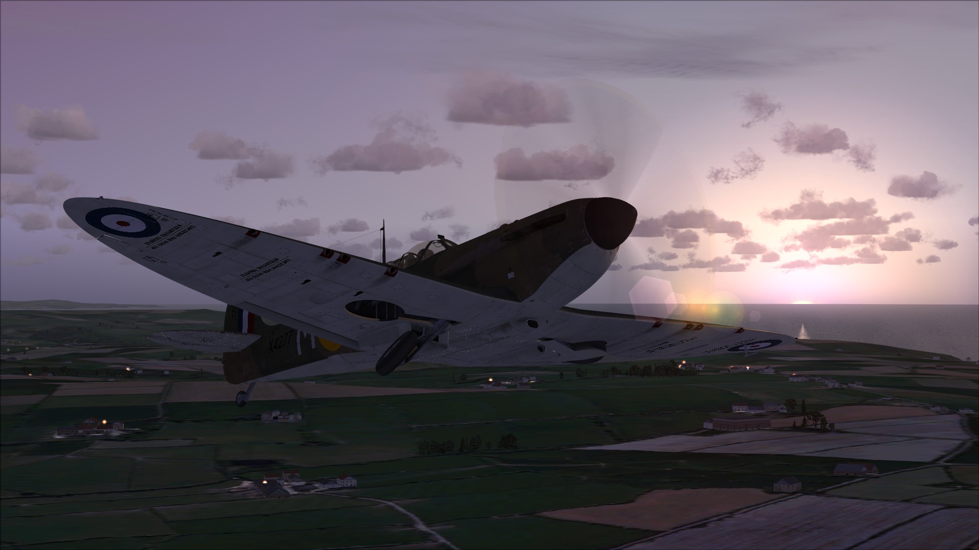 Microsoft Flight Simulator X: Steam Edition – Dunkirk Spitfire