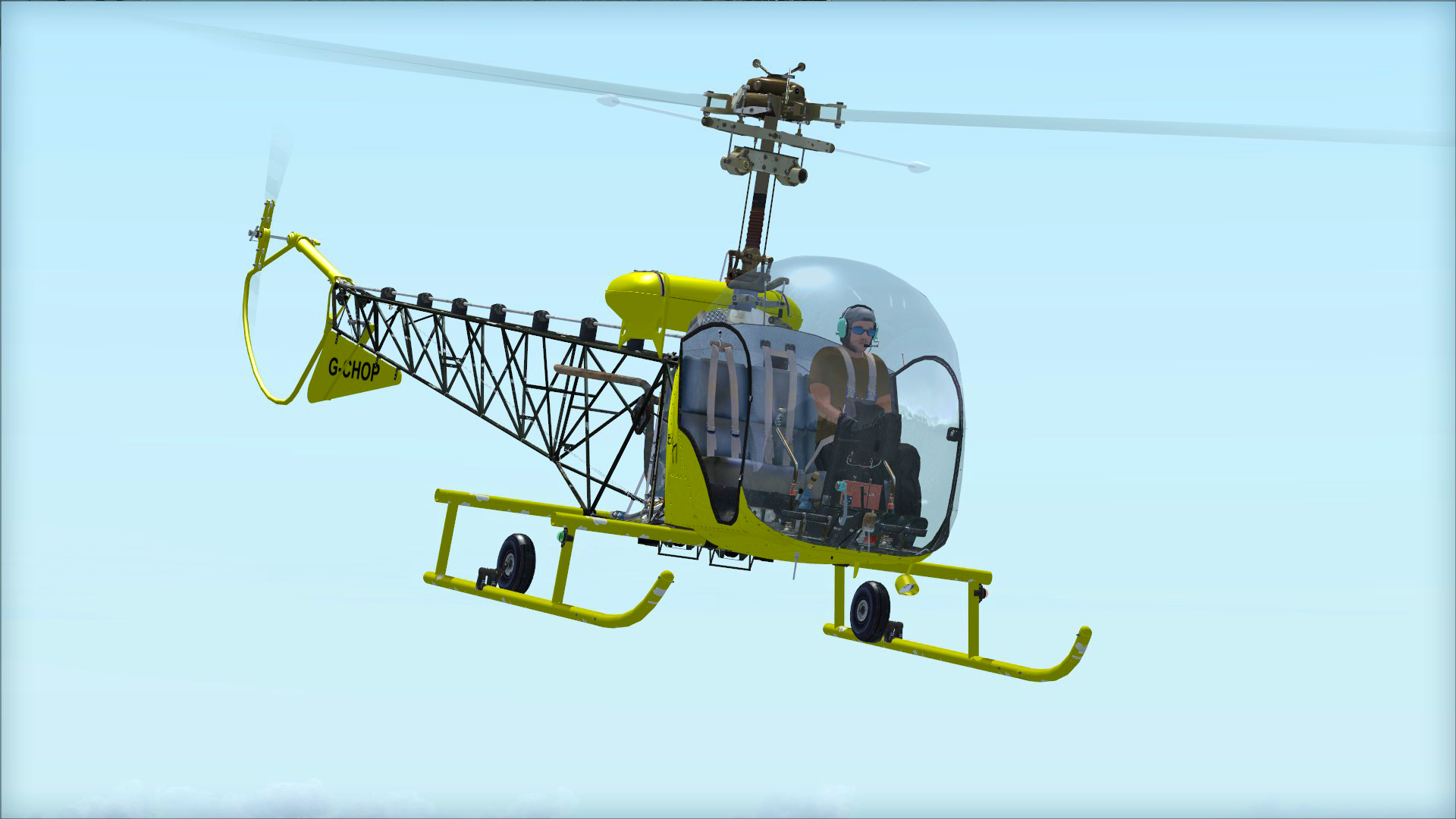 Microsoft Flight Simulator X: Steam Edition – Bell 47
