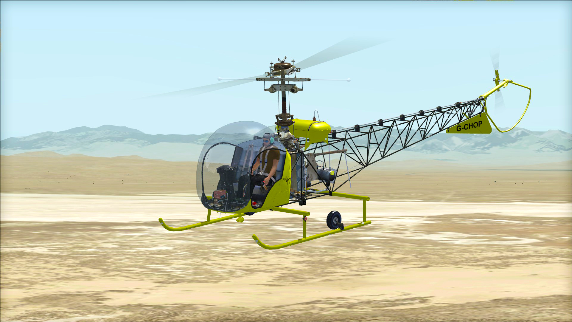 Microsoft Flight Simulator X: Steam Edition – Bell 47