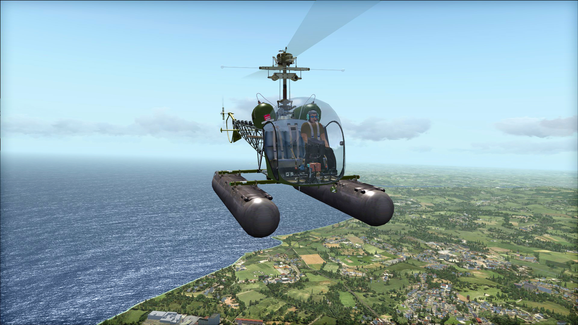 Microsoft Flight Simulator X: Steam Edition – Bell 47
